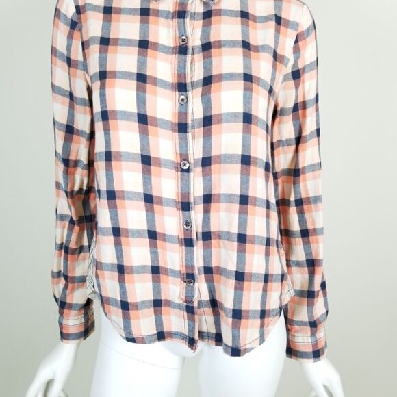 Holding Horses Cedar Grove Plaid Button Down Sz 4 - Picture 4 of 7